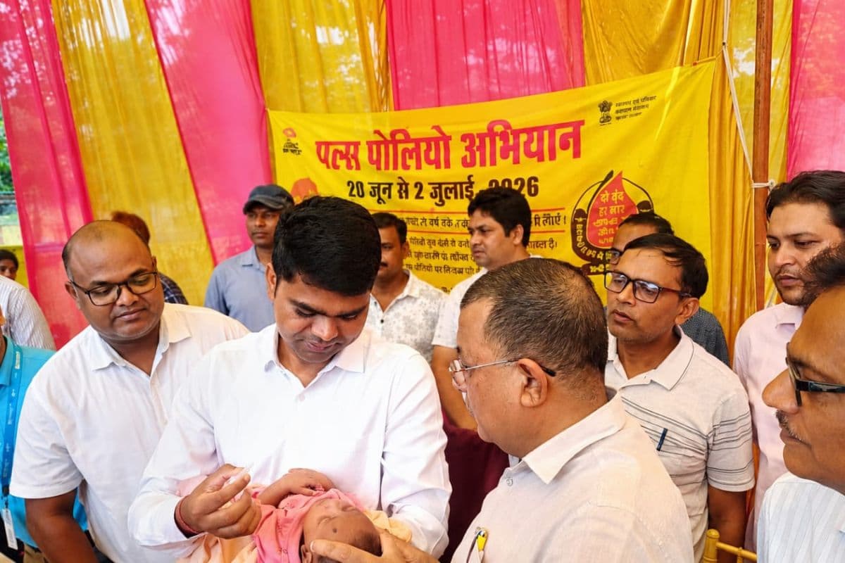 Pulse Polio Campaign: District Magistrate launches the mega Pulse Polio drive