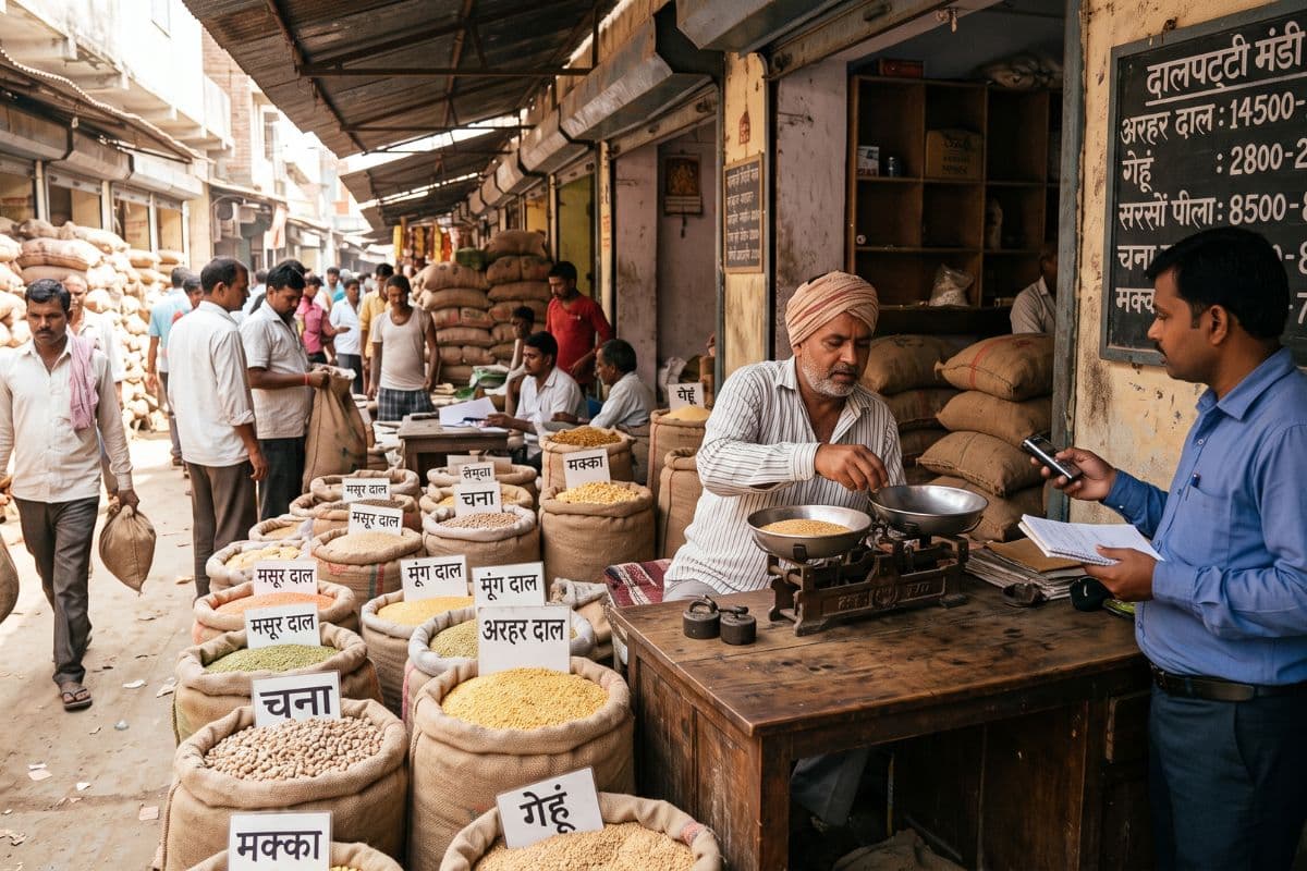 नया बाजार दालपट्टी गल्ला मंडी में अनाज और दालों के दाम रहे स्थिर, देखें आज की पूरी रेट लिस्ट नया बाजार दालपट्टी गल्ला मंडी में अनाज और दालों के दाम रहे स्थिर, देखें आज की पूरी रेट लिस्ट