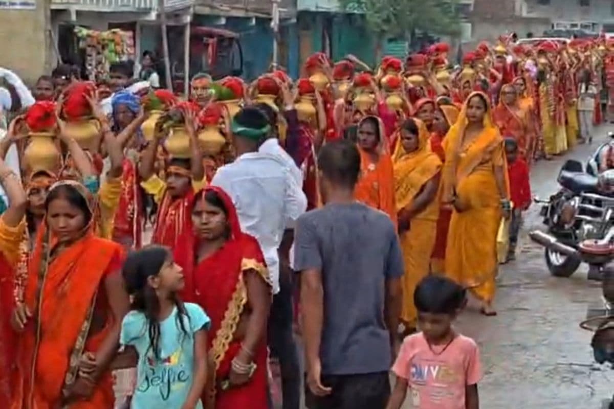 बजरंगबली मंदिर प्राण प्रतिष्ठा महोत्सव शुरू, 251 कन्याओं ने निकाली भव्य कलश शोभायात्रा