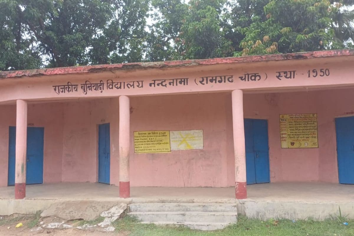 76 साल बाद भी स्कूल तक नहीं बनी पक्की सड़क, कीचड़ में चलकर पढ़ने को मजबूर बच्चे