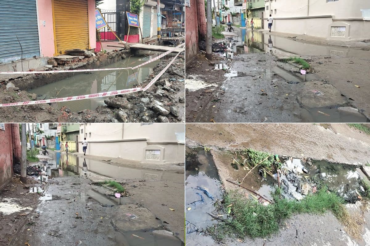 करोड़ों खर्च के बाद भी मधेपुरा बेहाल : ड्रेनेज परियोजना अधूरी, लोग जलजमाव से परेशान