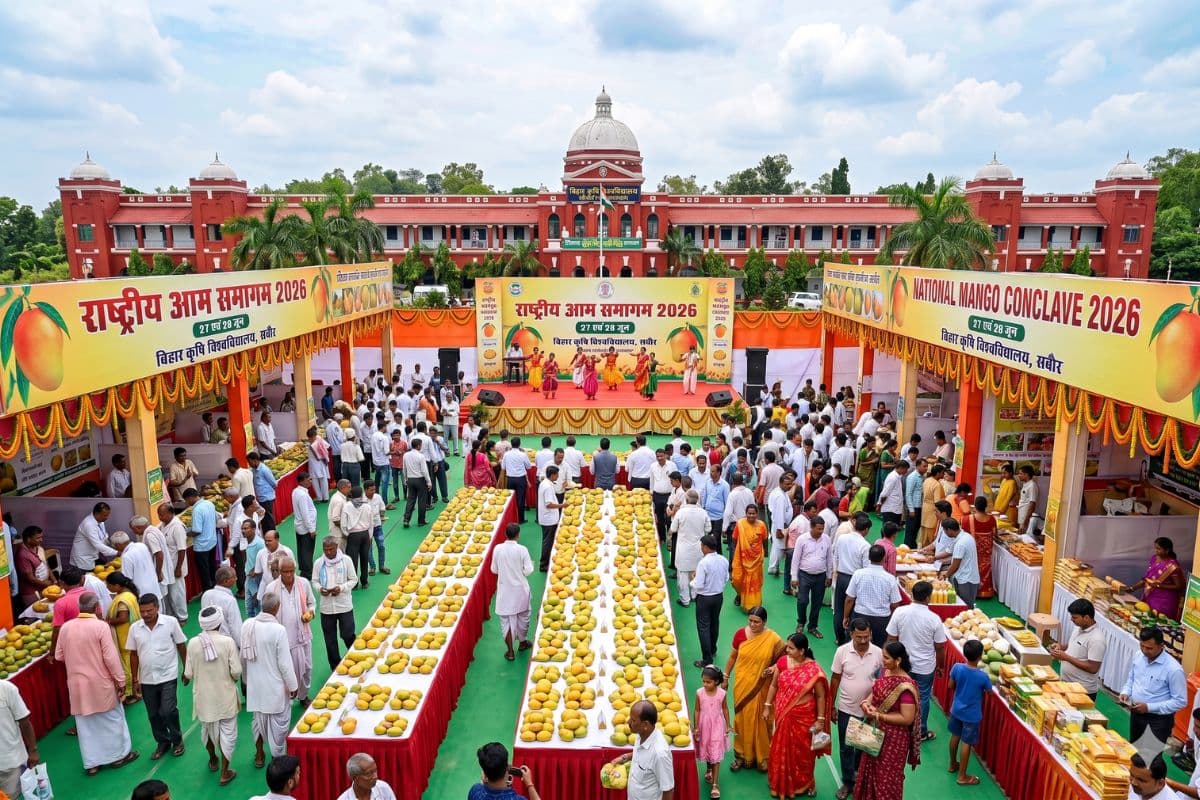 BAU सबौर में आज से राष्ट्रीय आम समागम: 9 राज्यों की 1000 किस्मों का होगा प्रदर्शन