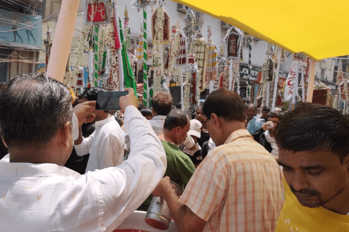 118 साल पुराना ऐतिहासिक जुलूस, 454 वर्षों से हो रहा पहलाम, पटना सिटी से मुहर्रम की तस्वीरें देखिए