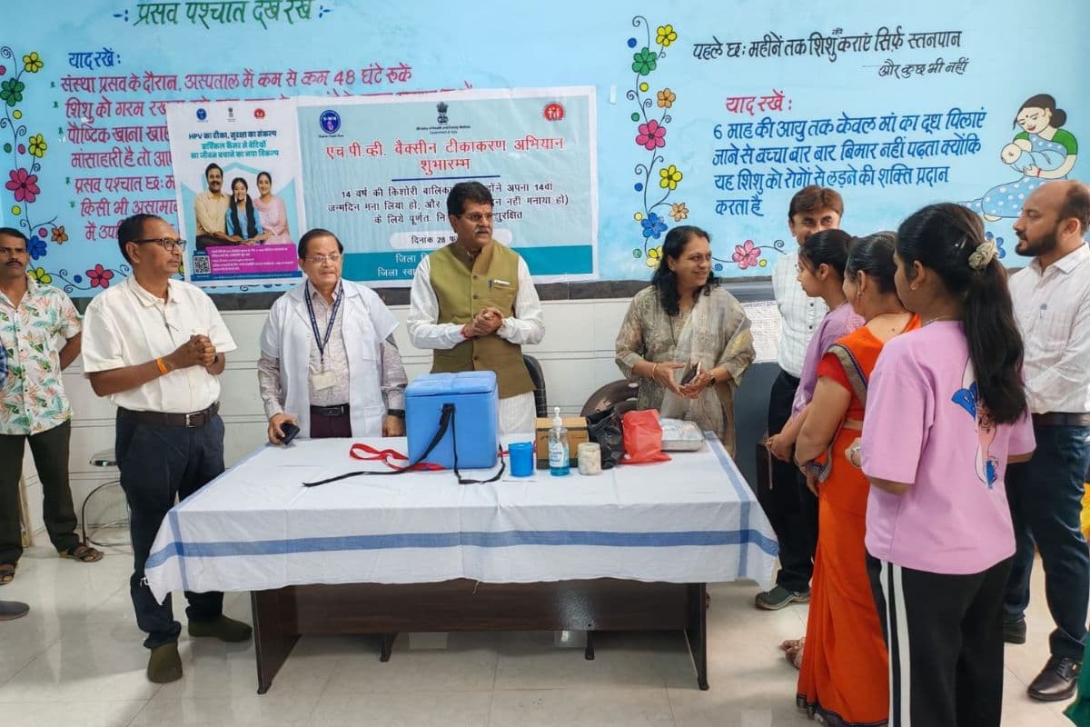 कोरोना के बाद टीकाकरण केंद्रों पर उमड़ी भीड़, नालंदा में 96% बच्चों को मिला सुरक्षा कवच