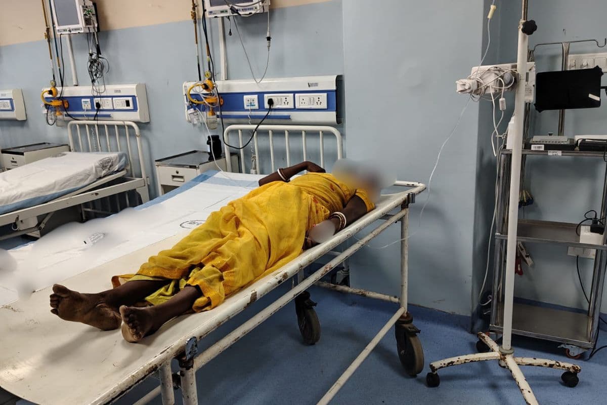 नालंदा में ट्रेन पर चढ़ने के दौरान महिला गिरी, गंभीर रूप से घायल अस्पताल में भर्ती