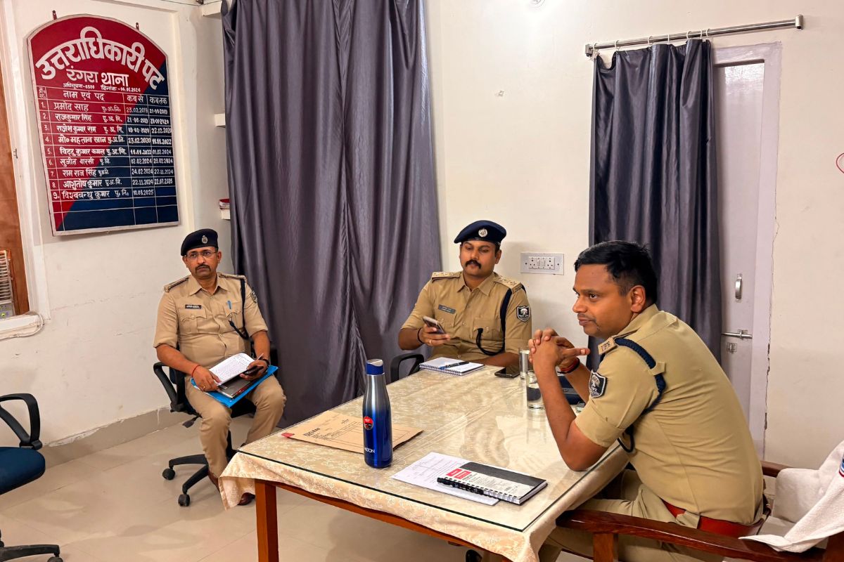 NH-31 के जाम से लेकर रंगरा थाने तक एक्शन में दिखे एसपी वैभव शर्मा