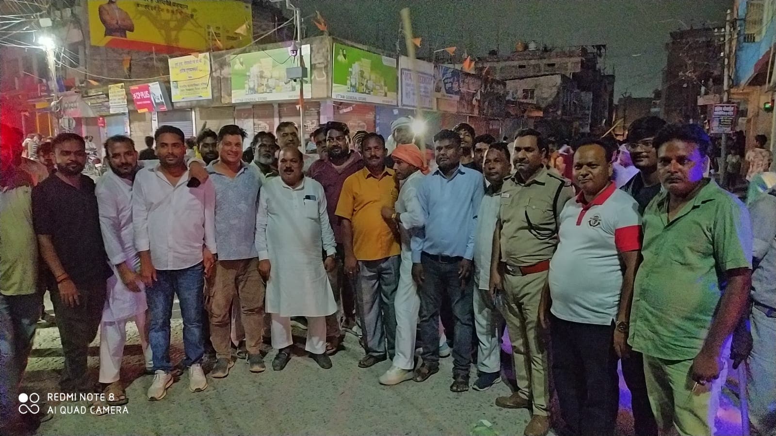 फारबिसगंज में शांतिपूर्ण माहौल में निकला मोहर्रम की पंचमी का जुलूस