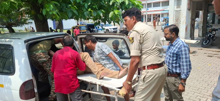 थाना चौक पर तेज रफ्तार स्कार्पियो का कहर, बैंक कर्मी समेत तीन को रौंदा, एक की हालत गंभीर