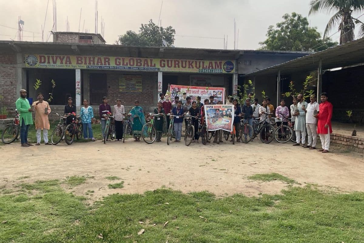 सुपौल ने साइकिल रैली से दिया फिट इंडिया और ग्रीन इंडिया का संदेश, 55 बच्चों ने बढ़ाया पर्यावरण जागरूकता का पहिया