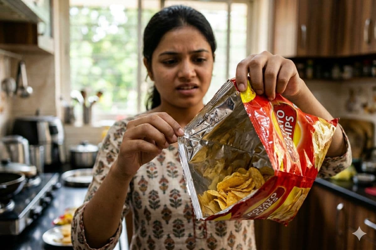 क्या चिप्स के पैकेट में हवा भरकर कंपनियां आपको बना रही हैं बेवकूफ? असली वजह जानकर घूम जाएगा आपका दिमाग