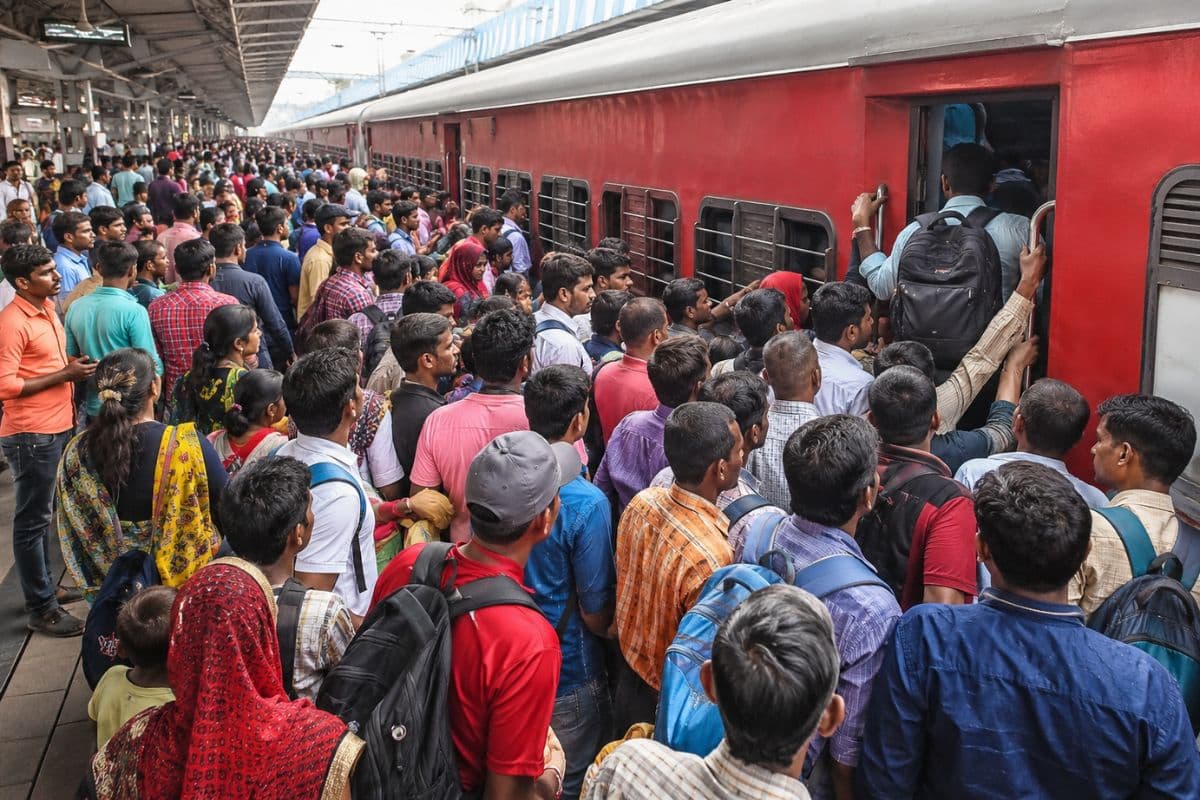 बक्सर स्टेशन पर भीड़ का फायदा उठाकर चोर ने उड़ाई सोने की चेन, रेल पुलिस जांच में जुटी
