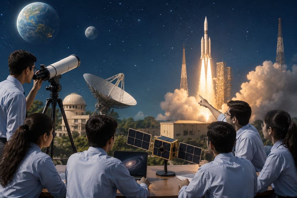ISRO और स्पेस टेक्नोलॉजी की दुनिया से जुड़ेंगे बिहार के छात्र, पटना में बनेगा राज्य का पहला स्पेस क्लब