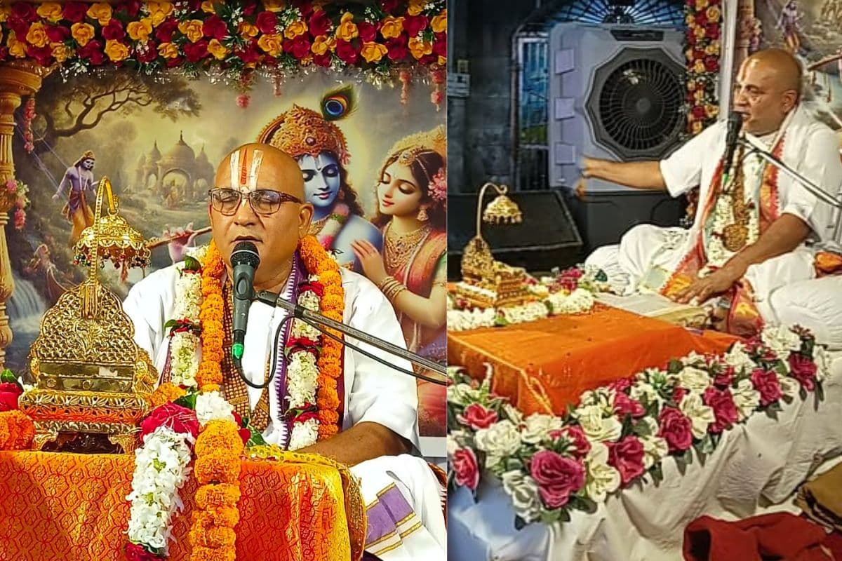 बक्सर के रामरेखाघाट में 18वें धर्मायोजन का समापन, श्रीमद्भागवत कथा के साथ हुआ महाप्रसाद वितरण