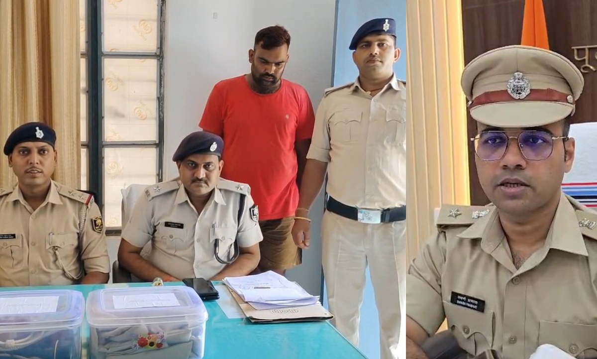 मोतिहारी: पुलिस बनकर ठगी करने वाला फर्जी दारोगा गिरफ्तार, वर्दी का रौब दिखा करता था ठगी