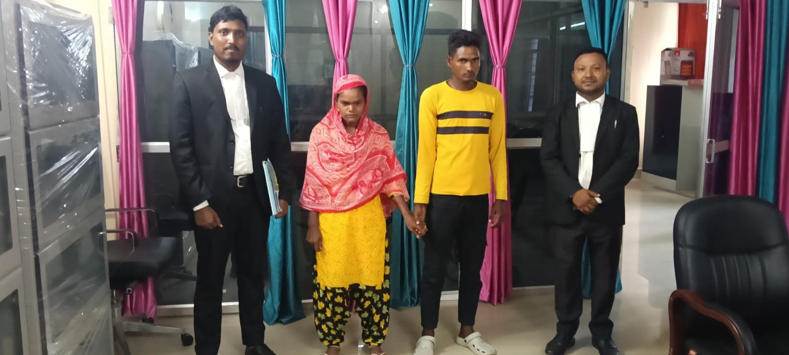 मध्यस्थता के बाद दंपति ने साथ रहने का लिया निर्णय
