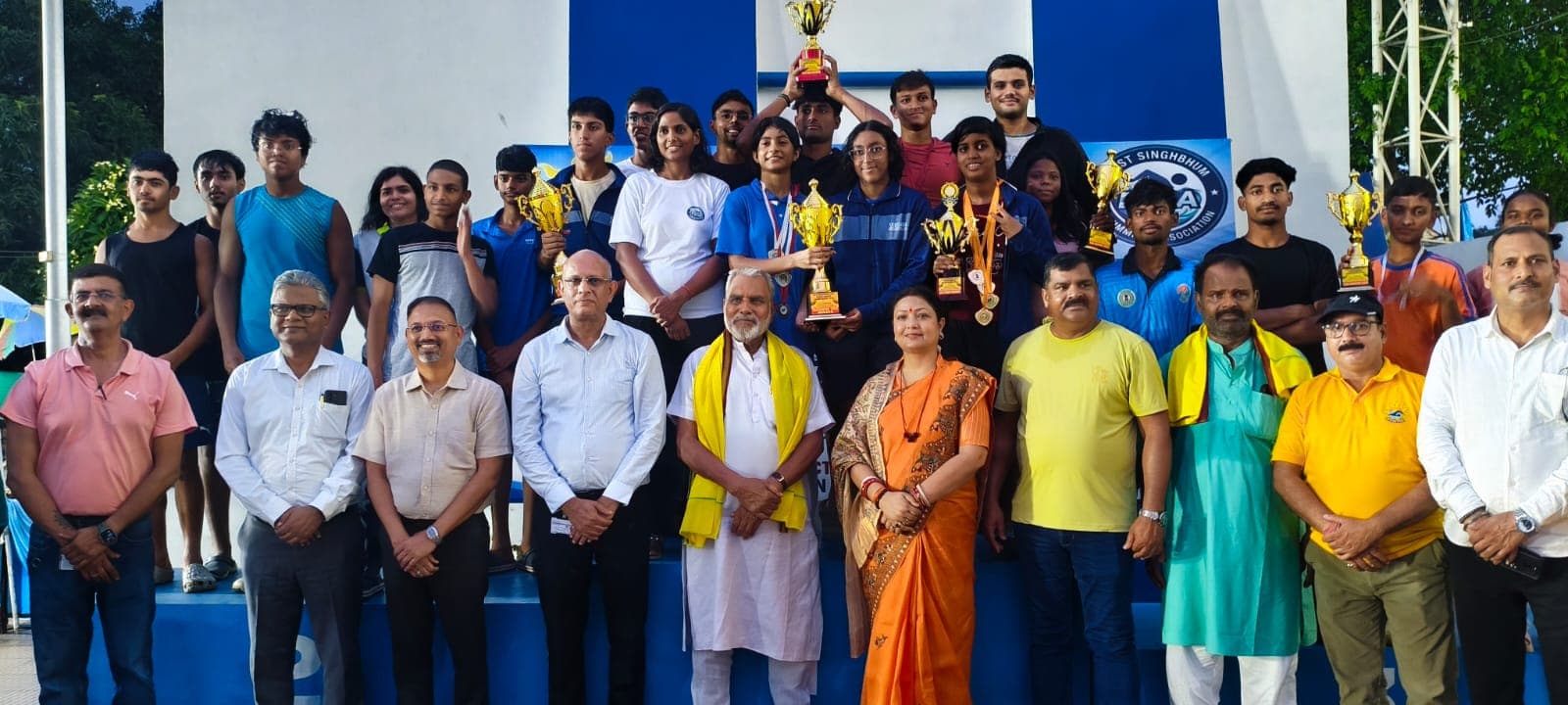 Jharkhand swimming: पूर्वी सिंहभूम की टीम दोनों वर्गों में बनी चैंपियन