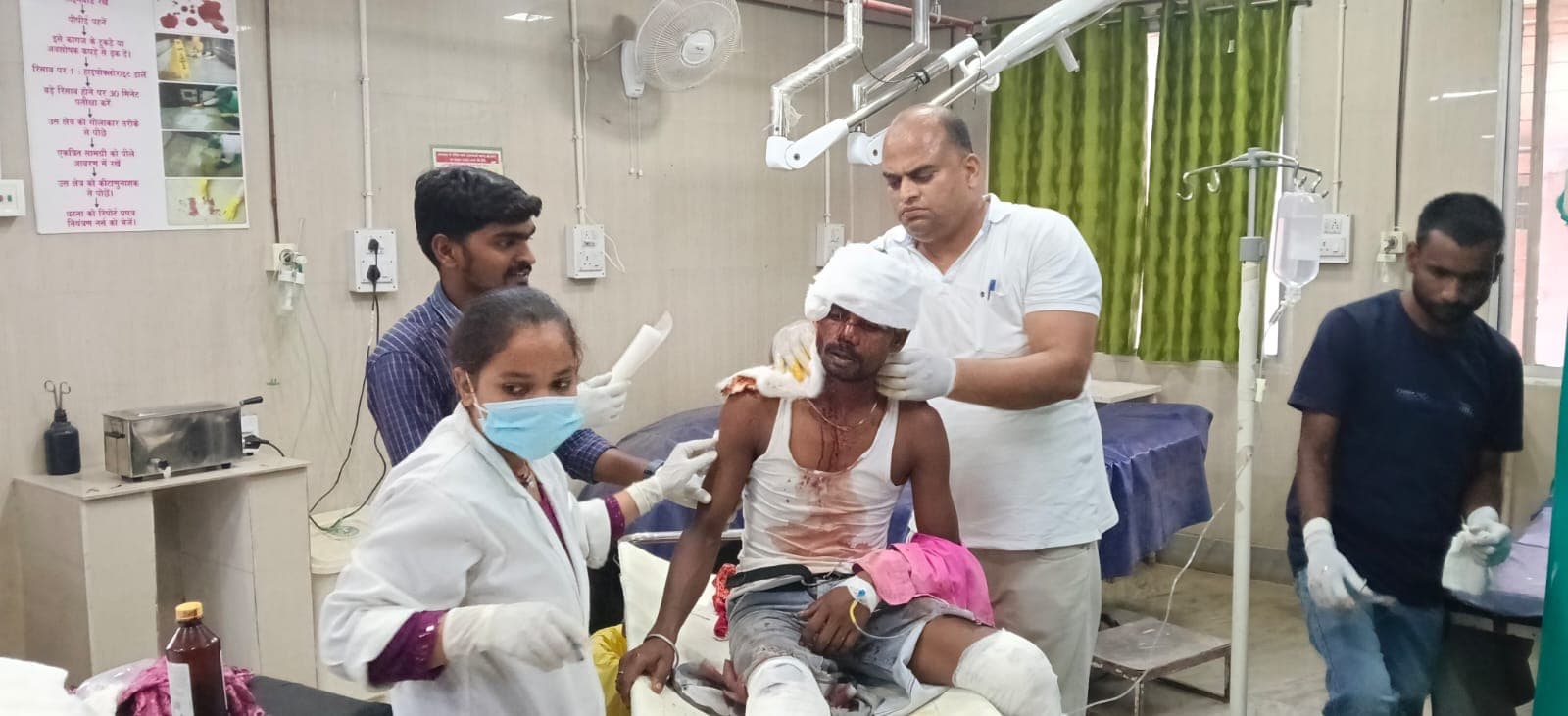 गोड्डा-रामगढ़ मार्ग पर टोटो पलटा, एक घायल