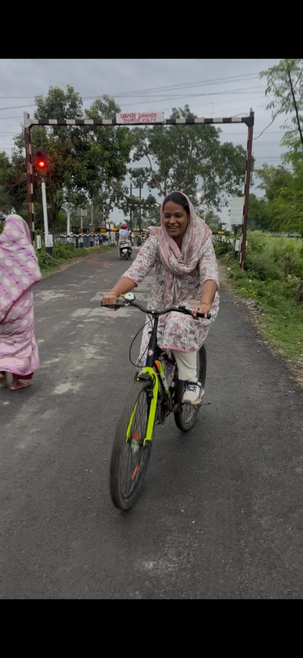साइकिल चलाने से दिल मजबूत होता है, डॉ तहसीन