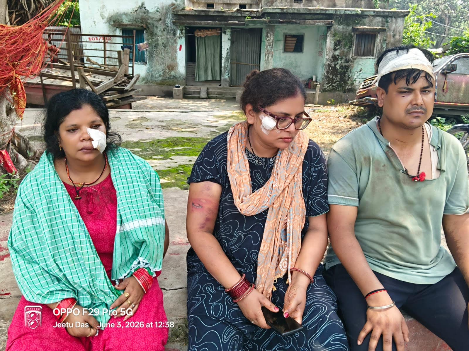 भूमि  विवाद में दो पक्षों के बीच खूनी संघर्ष, पांच लोग गंभीर रूप से घायल