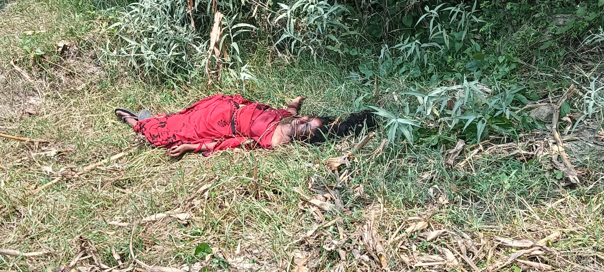 विवाहिता का शव बरामद, हत्या का आरोप