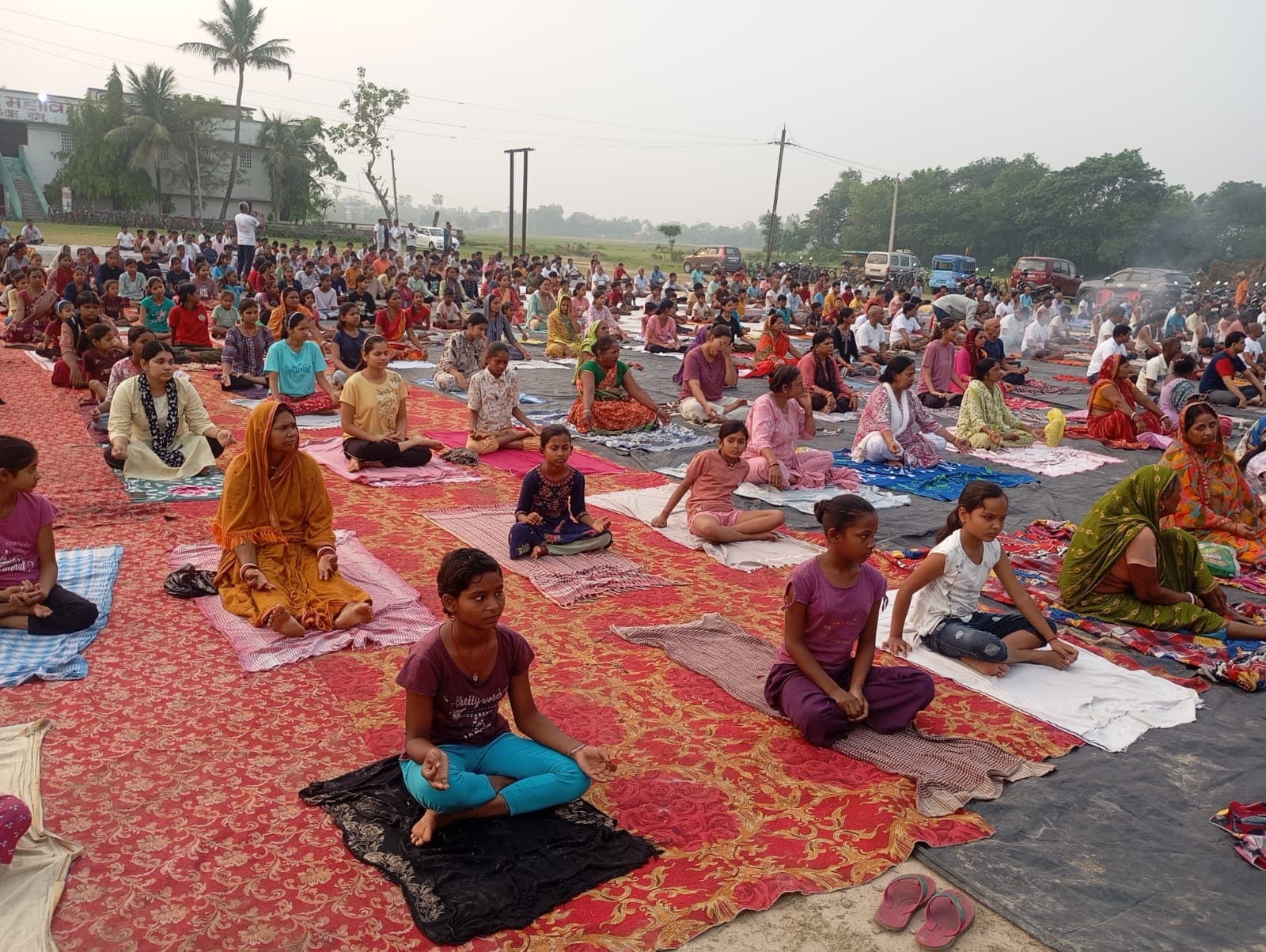 सात दिवसीय योग सह स्वास्थ्य चिकित्सा शिविर का आयोजन