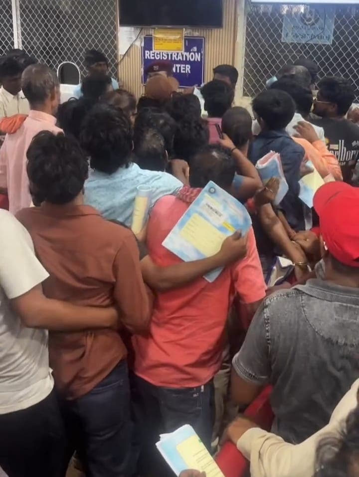 एम्स ओपीडी में टोकन को लेकर बवाल, मरीजों के परिजनों के बीच झड़प से मची अफरा-तफरी