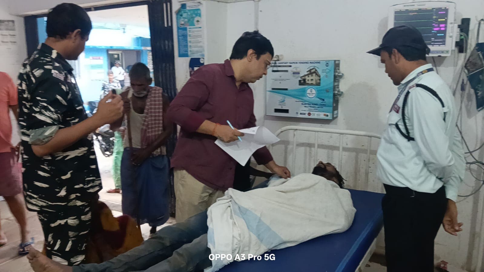 आपसी विवाद को लेकर एक युवक को पीटकर किया जख्मी