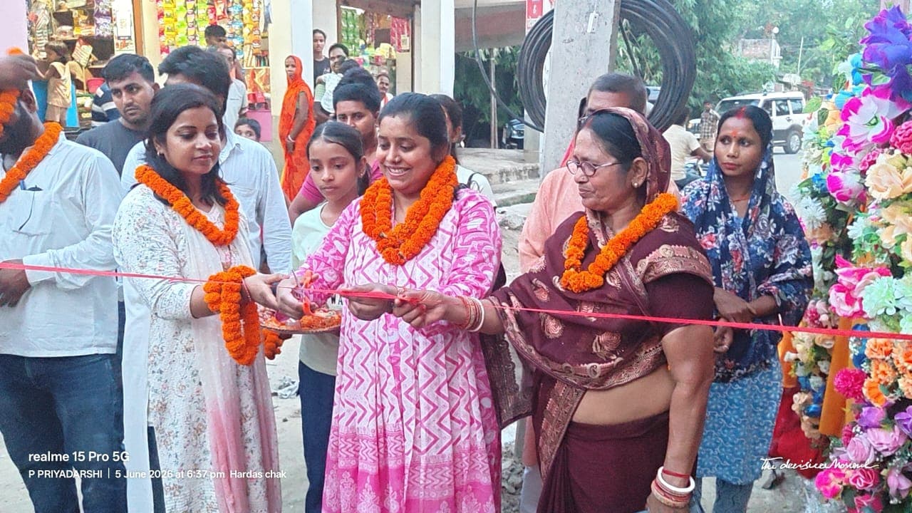 61 लाख से अधिक की विकास योजनाओं की सौगात, पोखर का होगा सौंदर्यीकरण