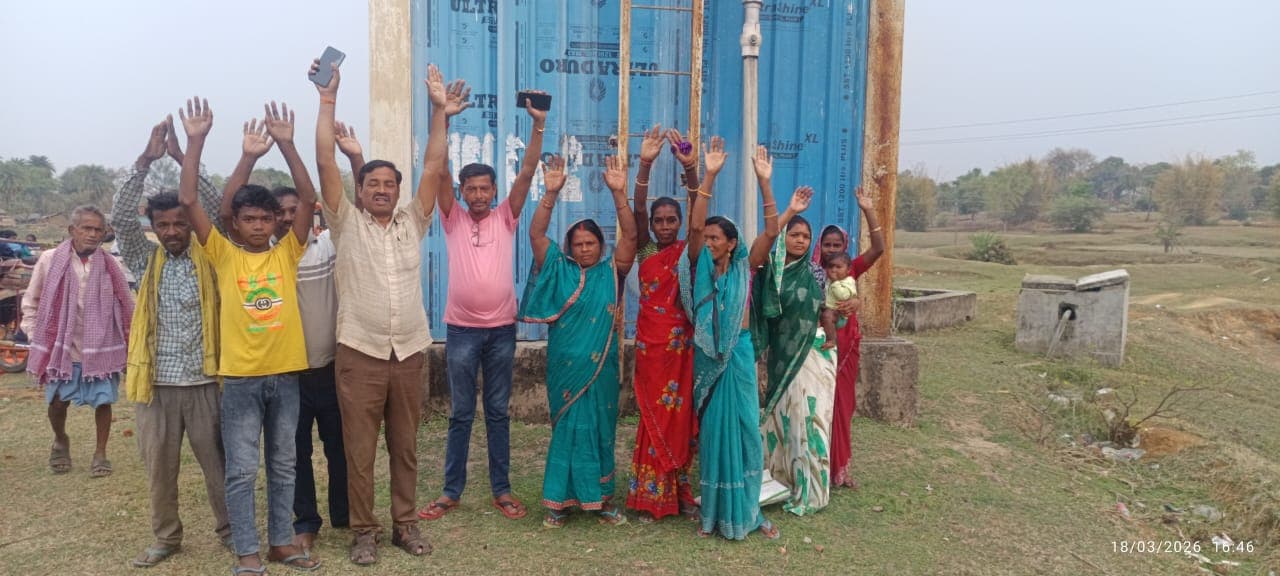 इनारावरण गांव में एक माह से जलमीनार से नहीं हो रही वाटर सप्लाई, भीषण गर्मी में गंभीर पेयजल संकट से जूझ रहे ग्रामीण