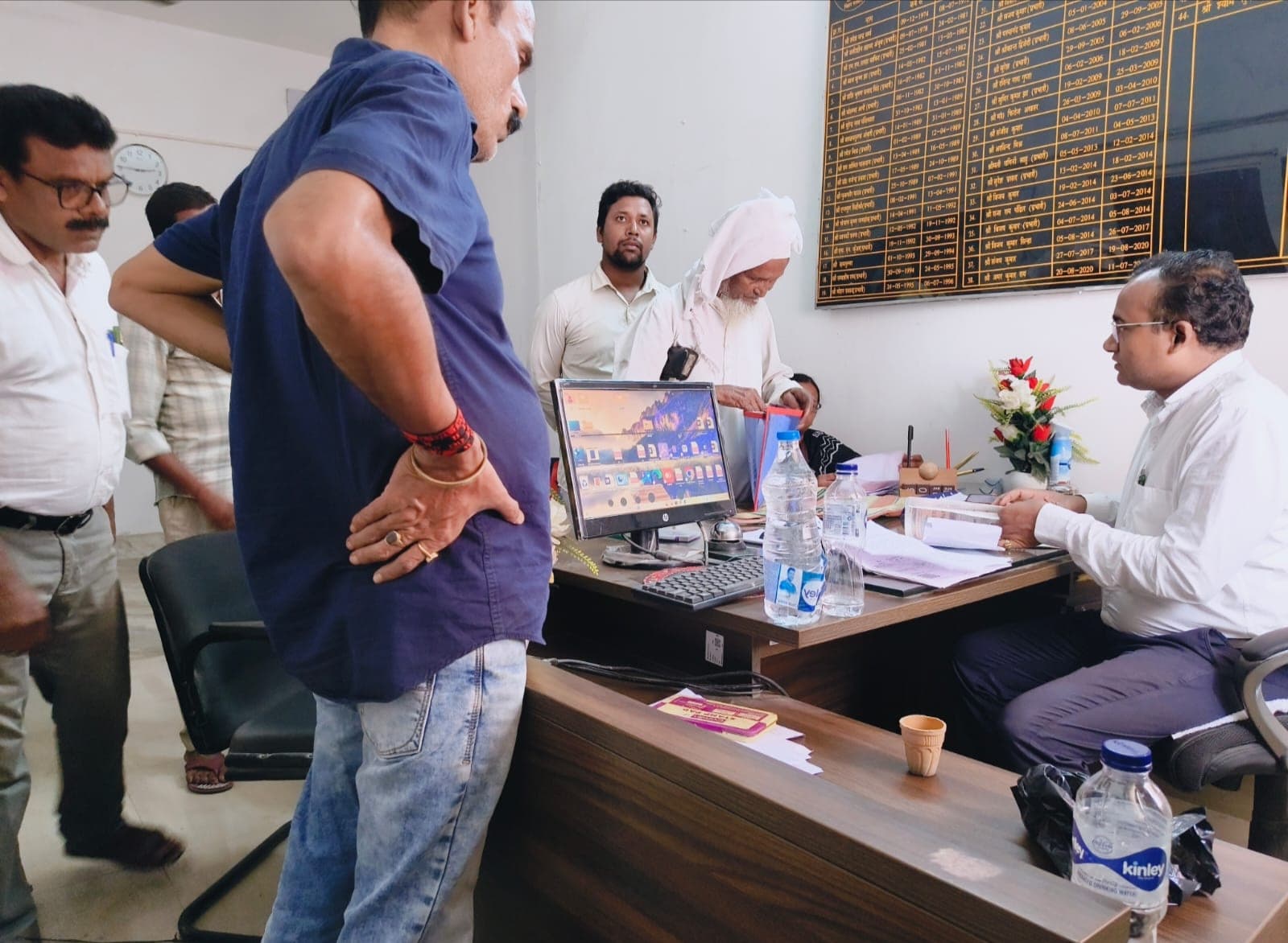 जनता दरबार में सात में छह मामलों का हुआ निष्पादन