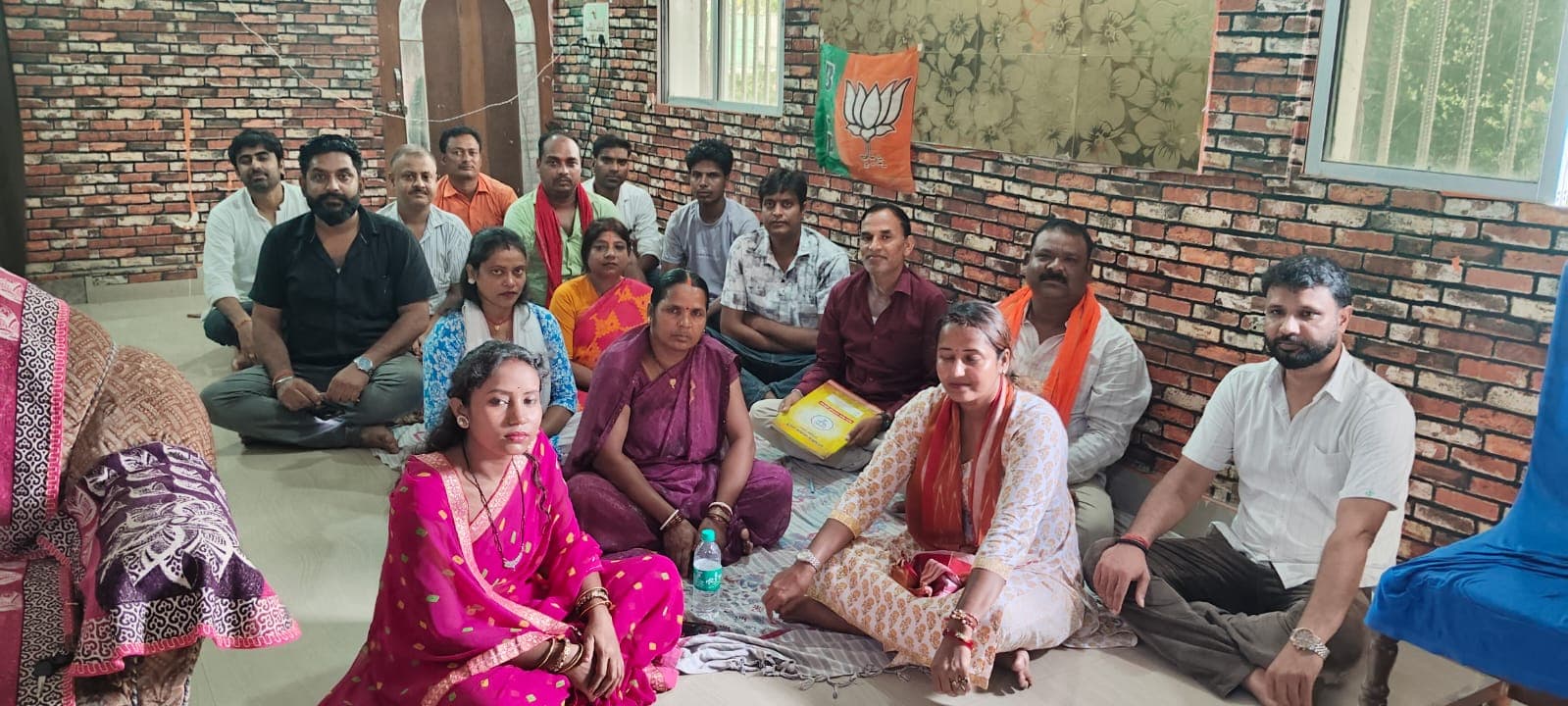बैठक में भाजपा संगठन की मजबूती पर हुई चर्चा