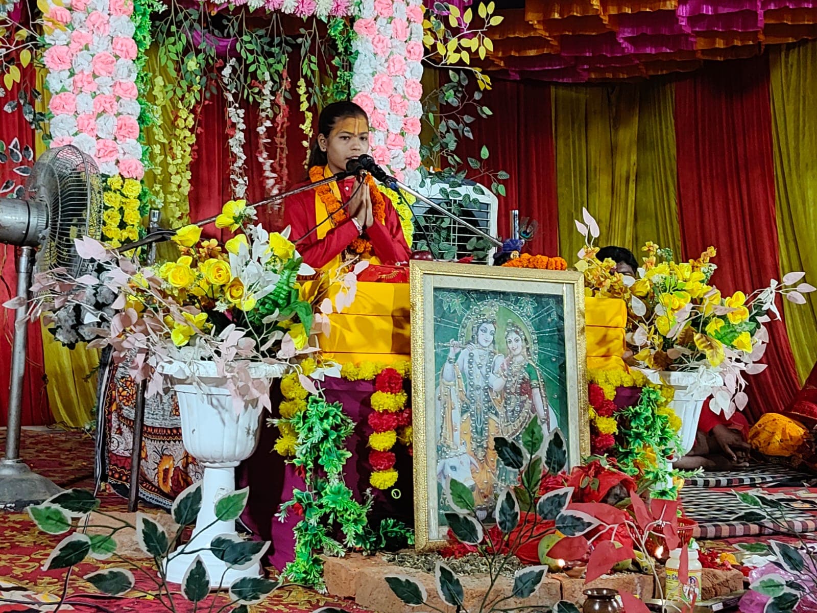 कोयला गांव में श्रीमद्भागवत कथा ज्ञान यज्ञ प्रारंभ