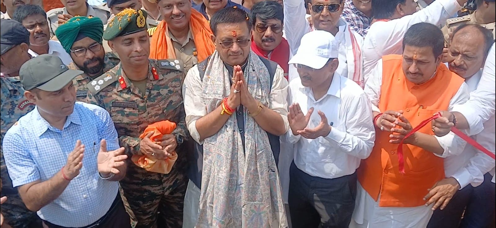 पथ निर्माण मंत्री ने किया बेली ब्रिज का उद्घाटन, शुरू हुआ परिचालन