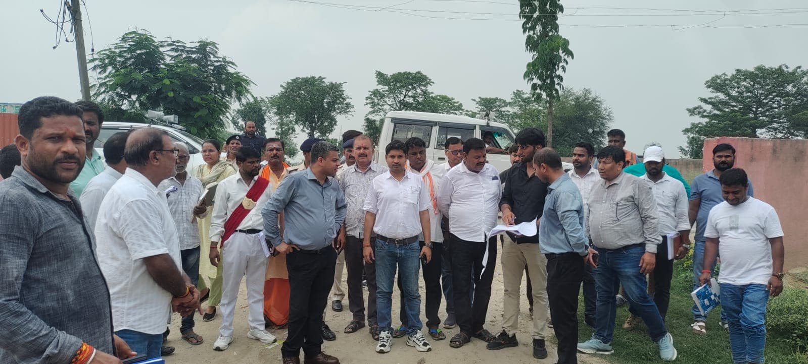 पर्यटन विभाग के द्वारा किए जा रहे कार्यों का डीएम ने किया निरीक्षण, दिये आवश्यक निर्देश