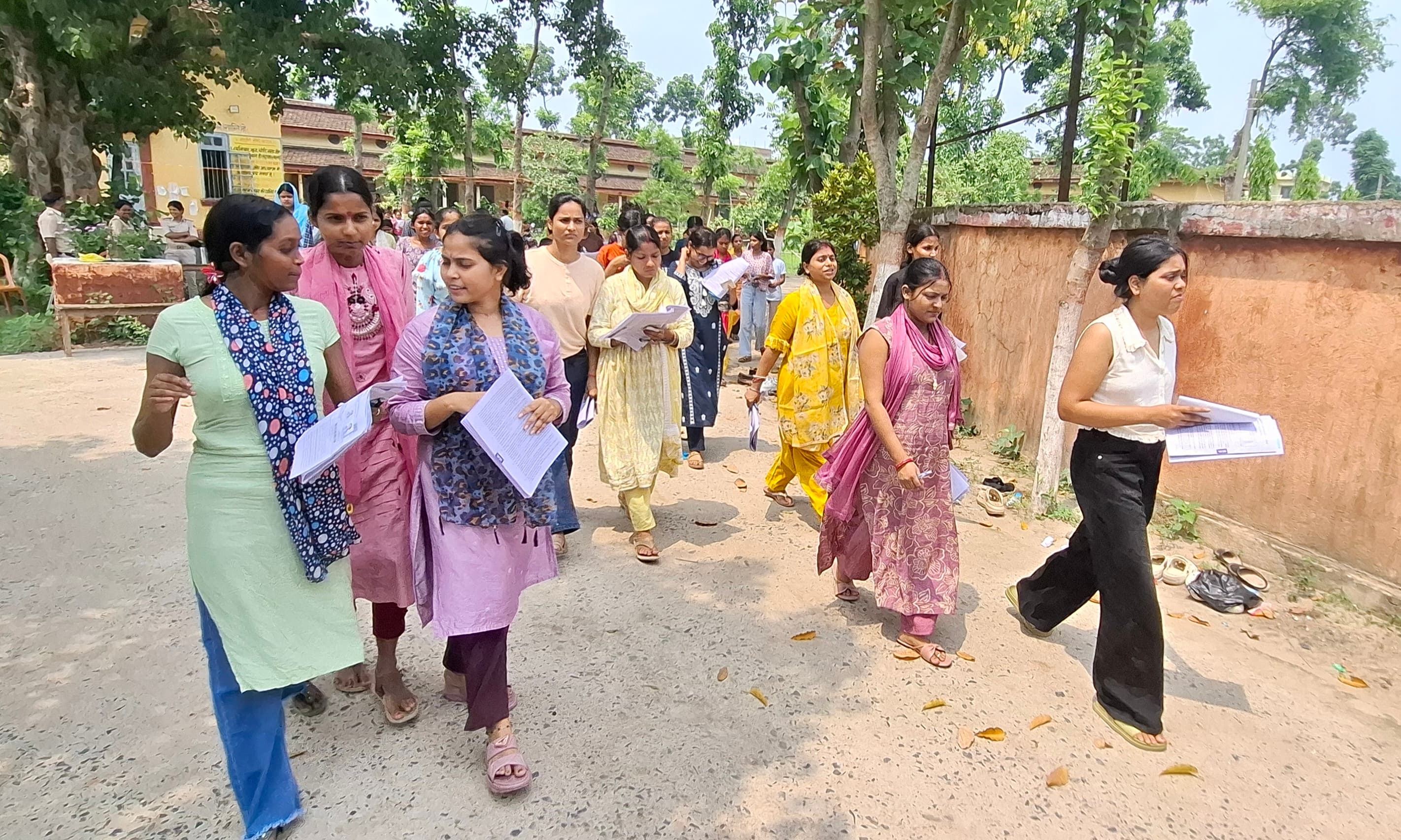 पूर्णिया में नौ केंद्रों पर कड़ी निगरानी में ली गयी बीएड प्रवेश परीक्षा,  4093 उपस्थित व 485 अनुपस्थित