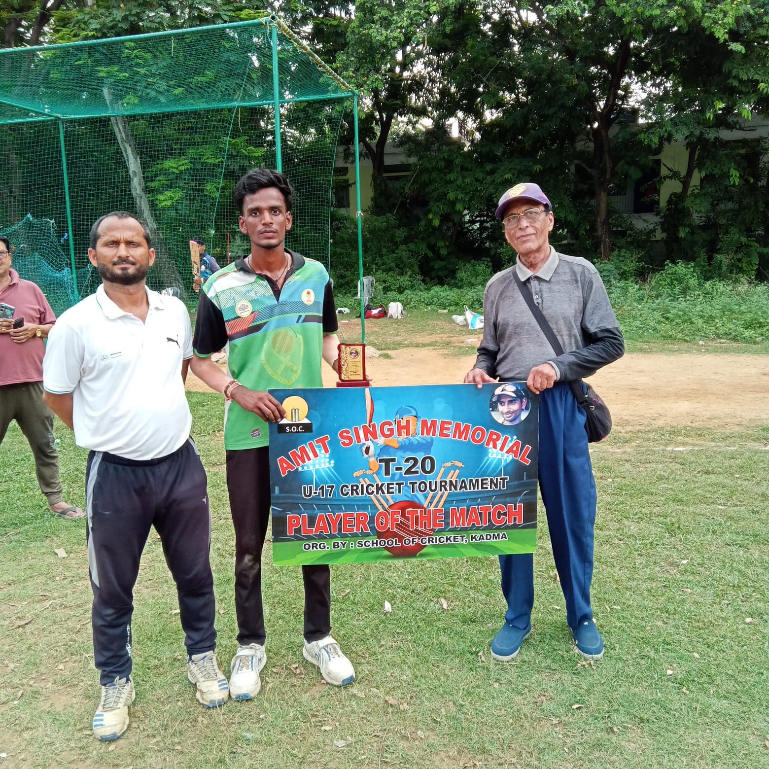 Amit cricket : चैलेंजर्स एकादश की टीम ने जुस्को एकादश को हराया