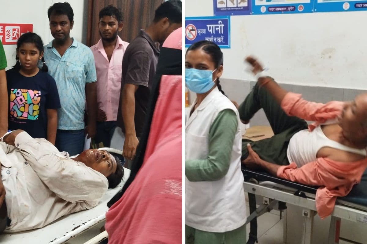 मुंगेर में दो सड़क हादसों से मचा हड़कंप, एनएच-80 और ऋषिकुंड मार्ग पर चार लोग घायल