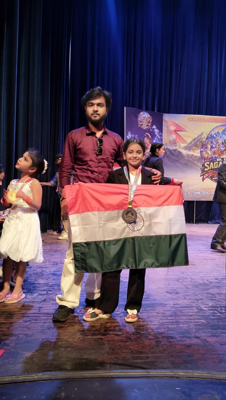 मधेपुरा की रिद्धी ने नेपाल में जीता ब्रॉन्ज, अंतरराष्ट्रीय मंच पर बढ़ाया जिले का मान