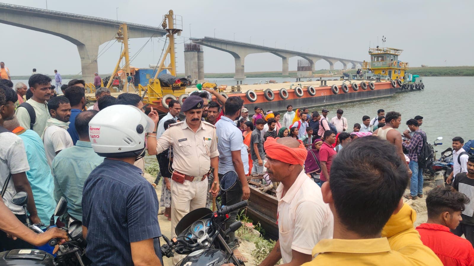 विक्रमशिला सेतु के टूटे हिस्से का 100 करोड़ से होगा दोबारा निर्माण, स्वीकृति के लिए विभाग को भेजी फाइल