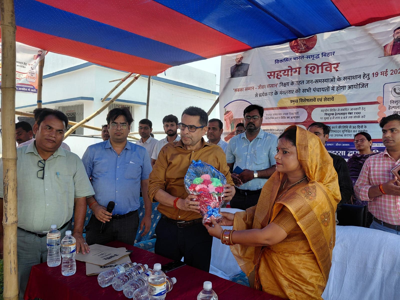 सहयोग शिविर में निष्पादित किए गये 62 आवेदन, लाभुकों ने की सराहना