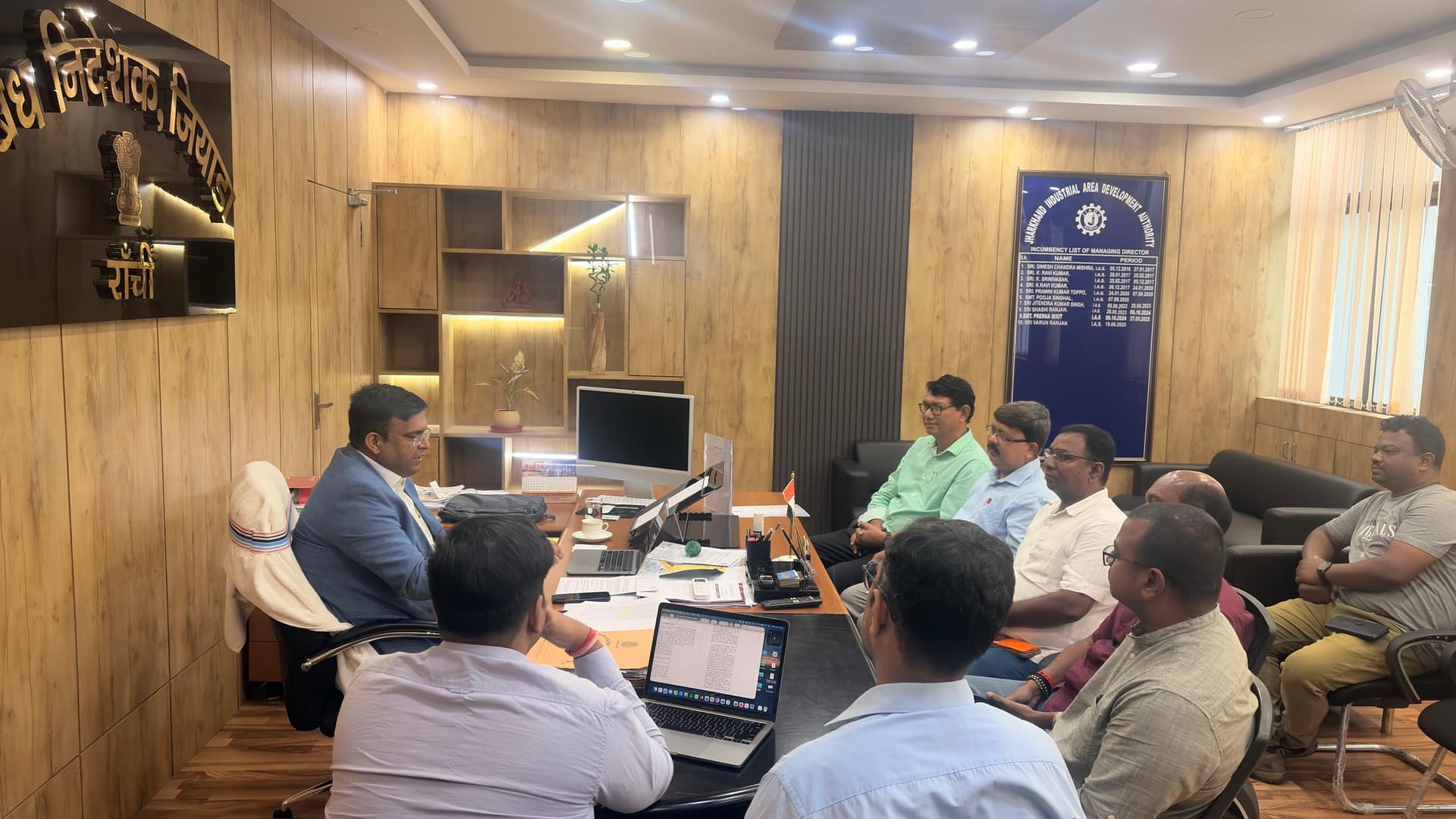 Jamshedpur News : ट्राइबल उद्यमियों ने जियाडा निदेशक के साथ की वार्ता, रखी ये मांग