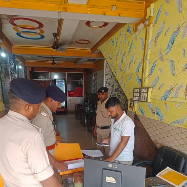 अग्निशमन विभाग ने विभिन्न होटल एवं हॉस्पिटल का किया निरीक्षण