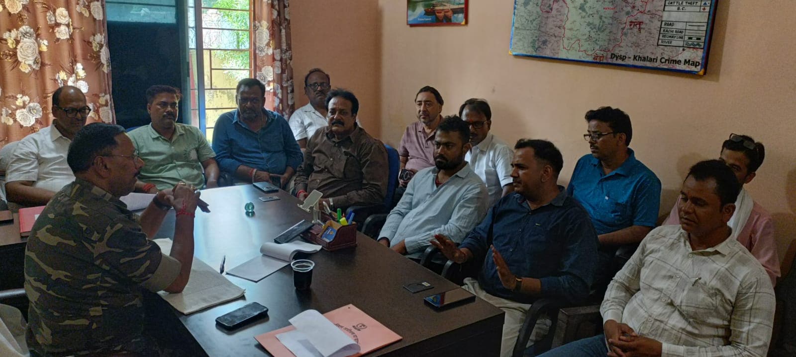 क्षेत्र में व्याप्त समस्याओं को निबटाया जायेगा : डीएसपी