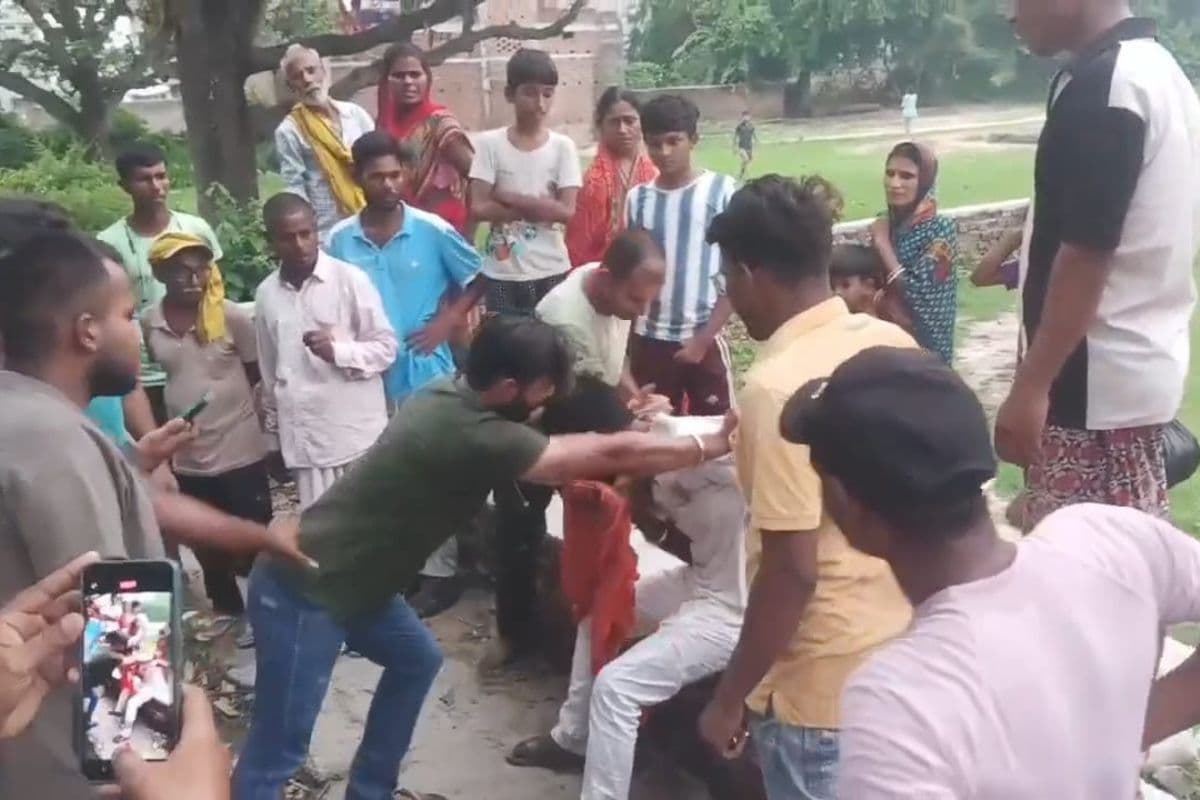 भागलपुर में मोबाइल चोरी के शक में युवक की पिटाई, वीडियो वायरल