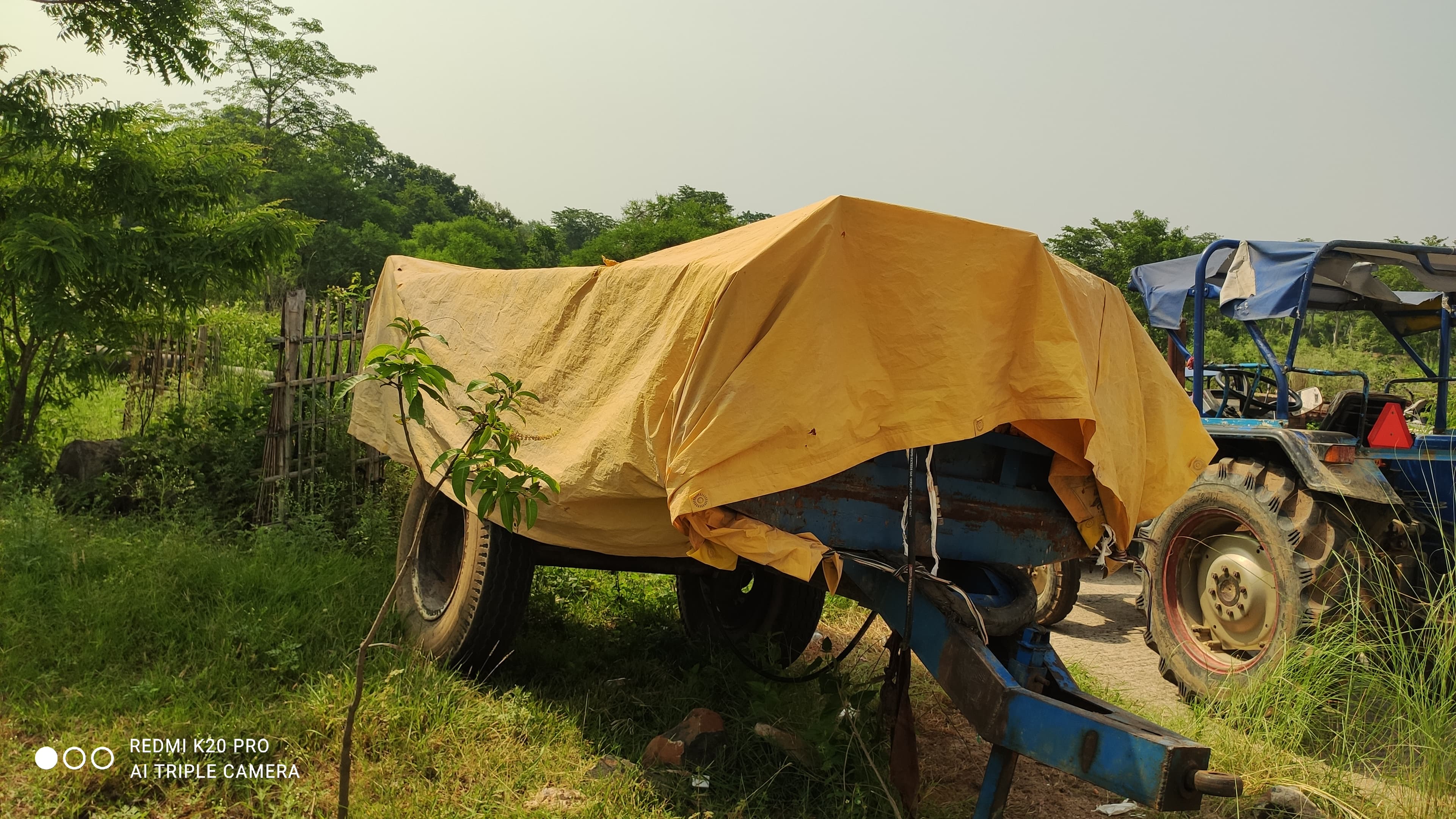 ट्रैक्टर व 40 बोरी सीमेंट के साथ तीन आरोपी गिरफ्तार