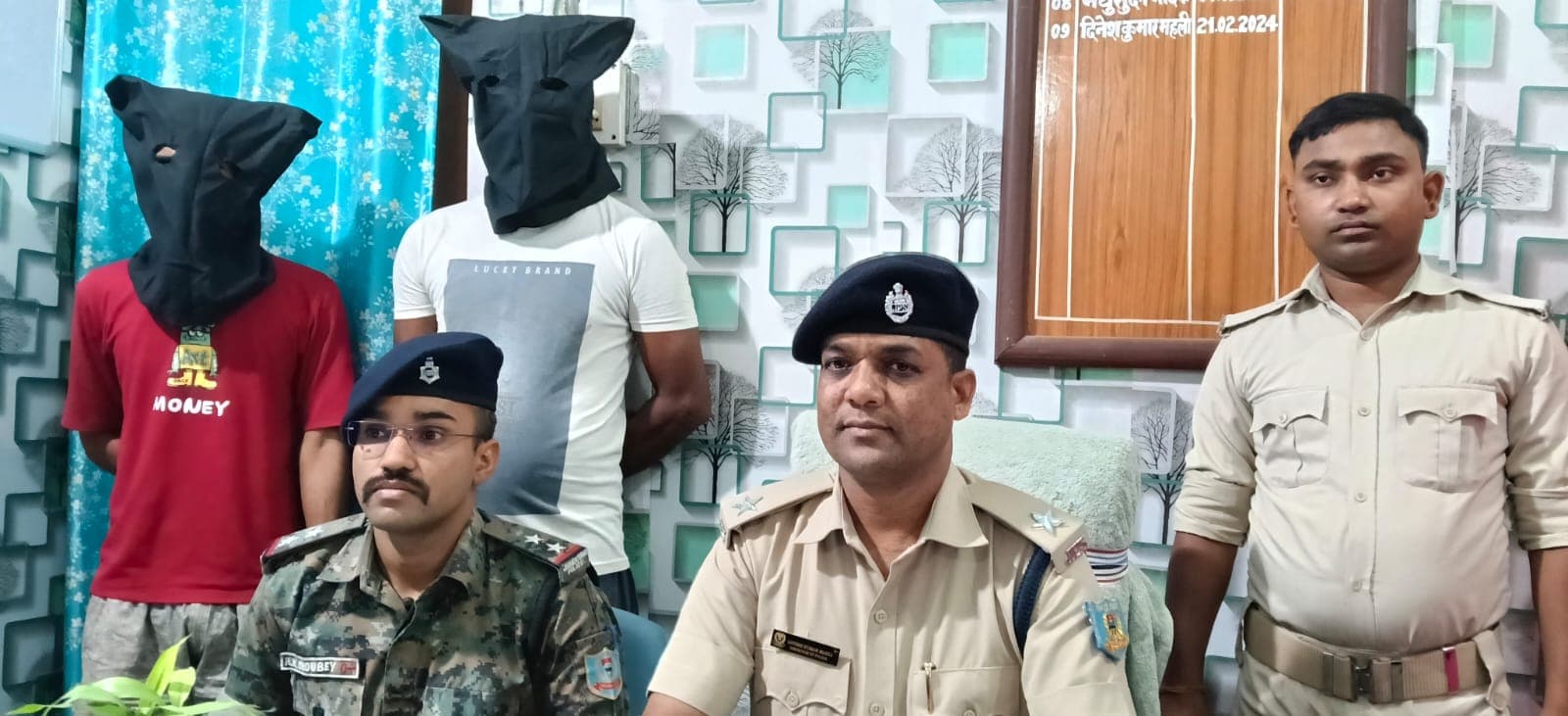 ब्राउन शुगर के साथ दो तस्कर गिरफ्तार, 28 पुड़िया नशीला पदार्थ बरामद