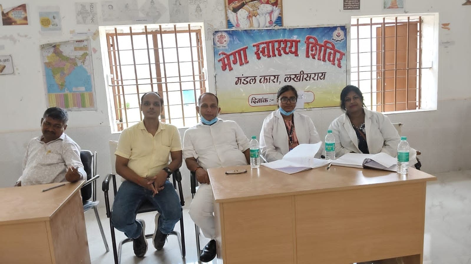 मंडल कारागार में 100 से अधिक बंदियों के स्वास्थ्य की हुई जांच