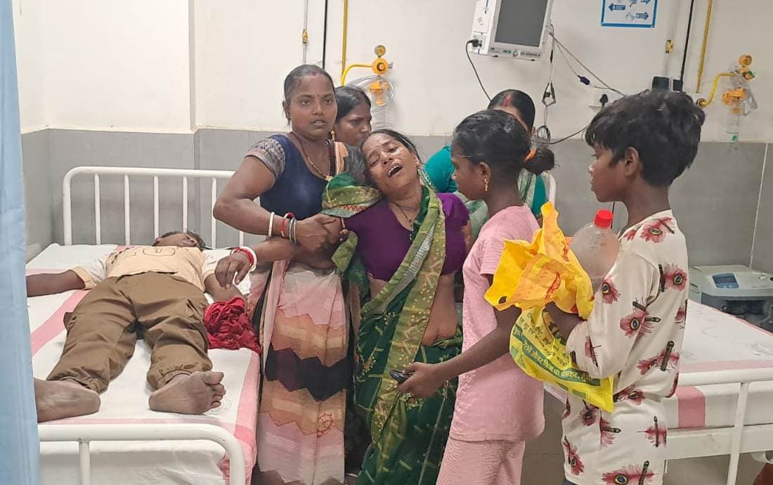 जमीन विवाद में युवक ने खाया जहर, सदर अस्पताल में भर्ती