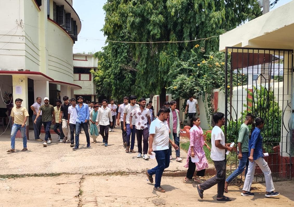 मुंगेर में 14 केंदों पर सिपाही भर्ती परीक्षा आयोजित