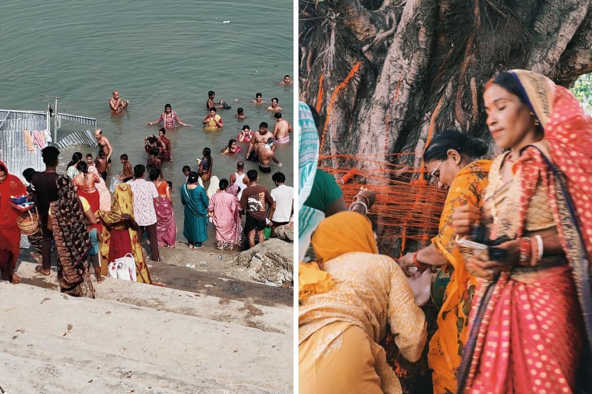 सोमवती अमावस्या पर कहलगांव के गंगा घाटों पर उमड़ी भीड़, पुण्य स्नान के लिए श्रद्धालुओं ने लगायी डुबकी